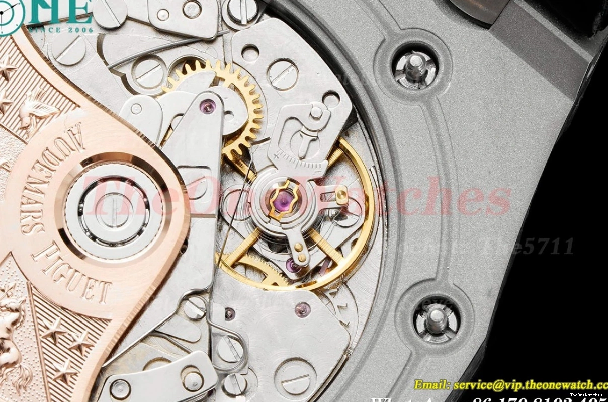 SS Black Org LE 42mm A7750 APF Offshore Oak Royal 0313